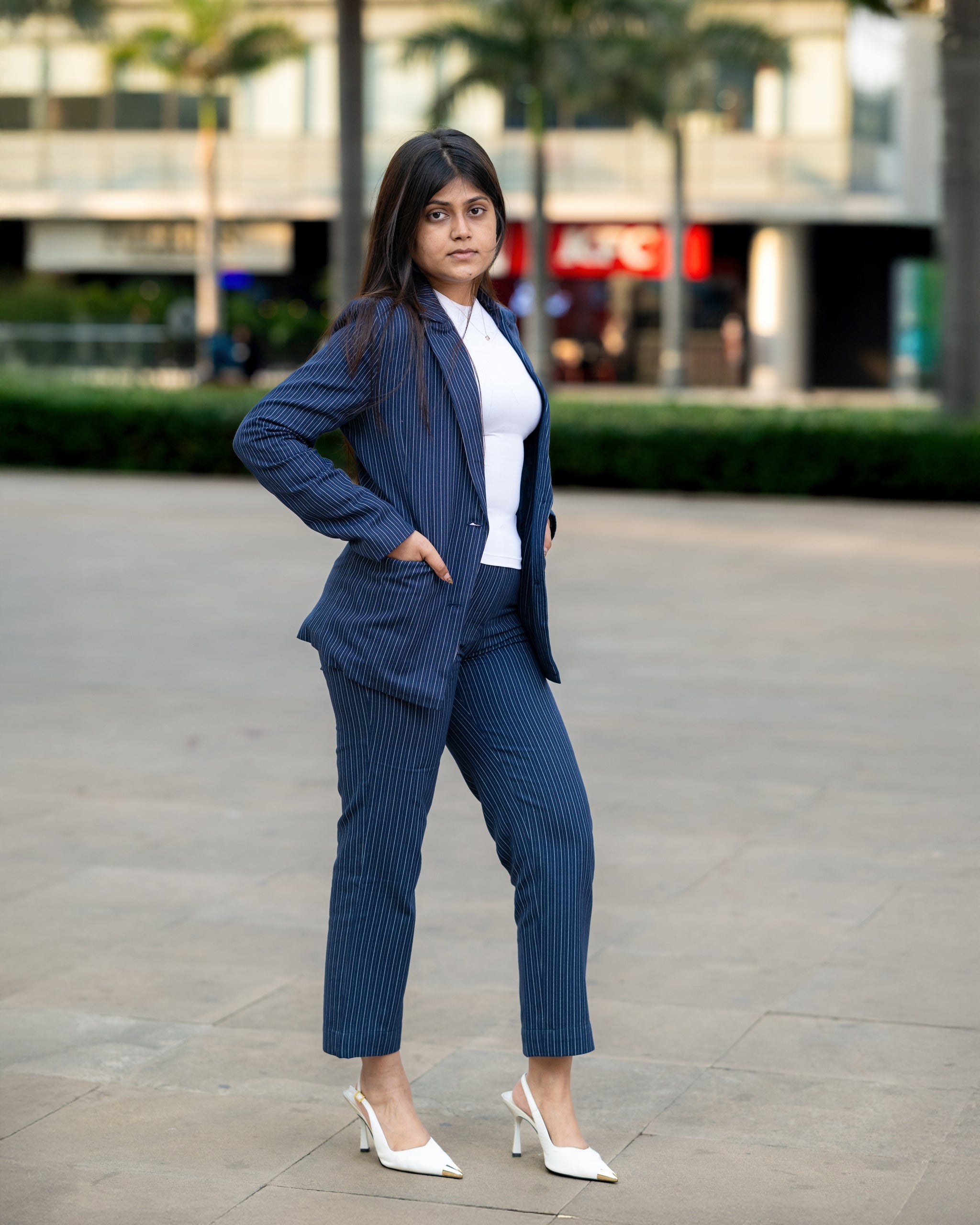 Stripes Tailored Suit